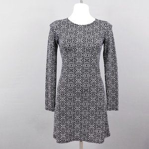 Xhilaration Women Dress Black White XS